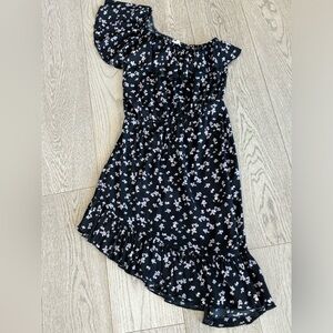 Hi low one shoulder dress from Leith.  Bought  at Nordstroms.